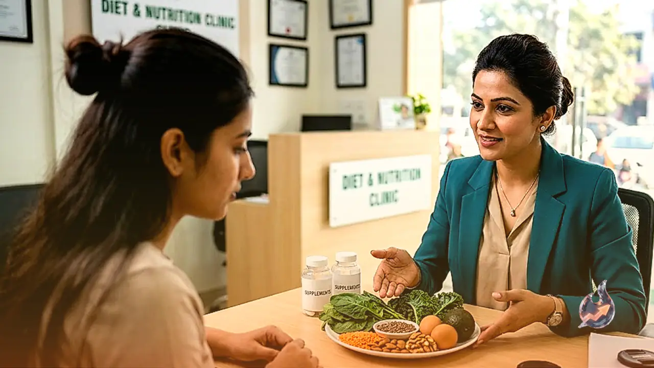 बालों के झड़ने पर सिर्फ शैंपू न बदलें, फरीदाबाद की डाइटिशियन ने बताई असली वजह और सही डाइट