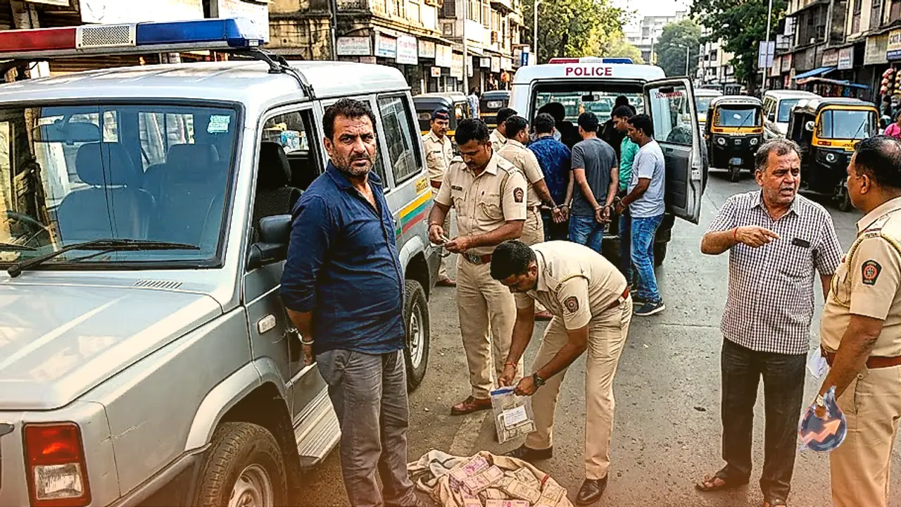बांद्रा में क्राइम ब्रांच का बड़ा एक्शन, बिल्डर से 25 लाख वसूलते गैंगस्टर जुल्फिकार बेहलीम और 11 गुर्गे रंगे हाथों धरे गए