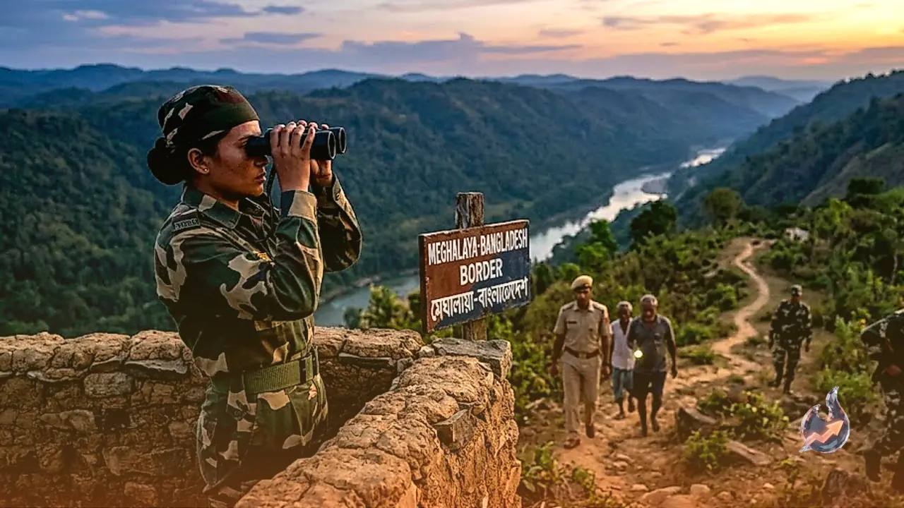 Surveillance Intensified Along Bangladesh Border as Meghalaya Counters Infiltration Attempts
