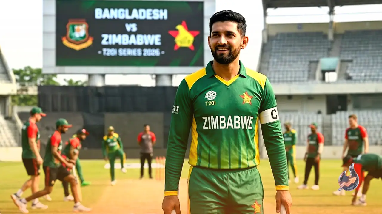 Zimbabwe Announces T20I Squad for Bangladesh Series, Featuring Two New Players