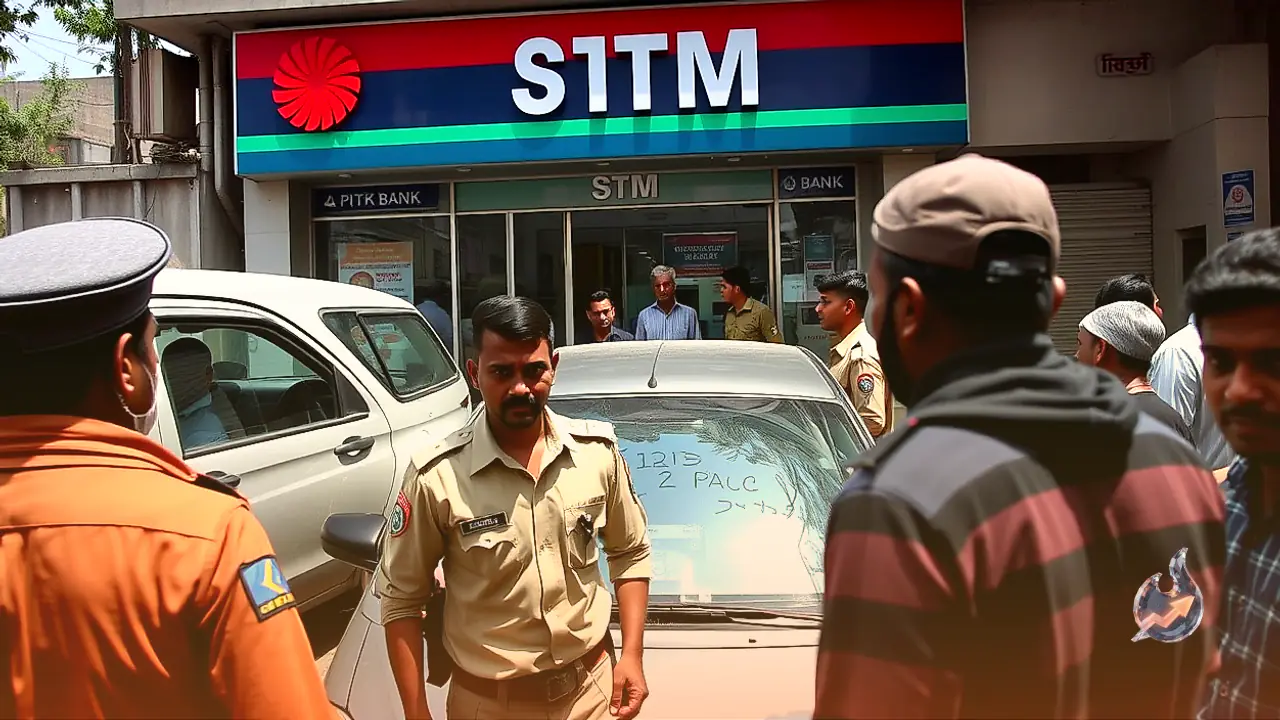 Bank ATM Heist Thwarted in Pilani as Police Shoot at Getaway Car and Nab Four Suspects