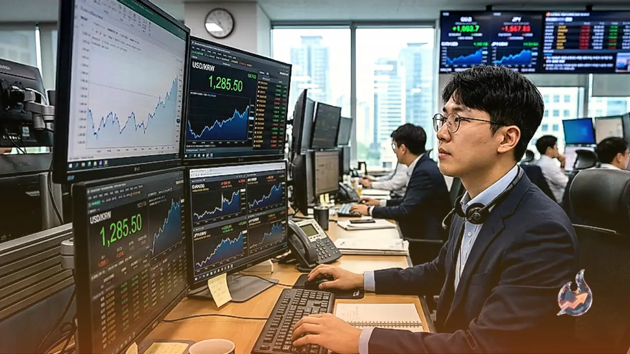 Bank of Korea's Consecutive Rate Hikes Push South Korean Won Near One-Year Highs Amid Global Market Swings