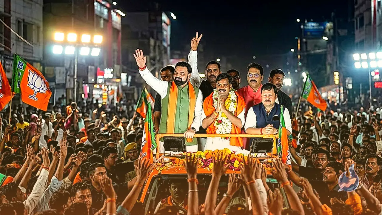 BJP Displays Strength in Bankipur Ahead of Voting as Prashant Kishor Raises Machinery Misuse Allegations