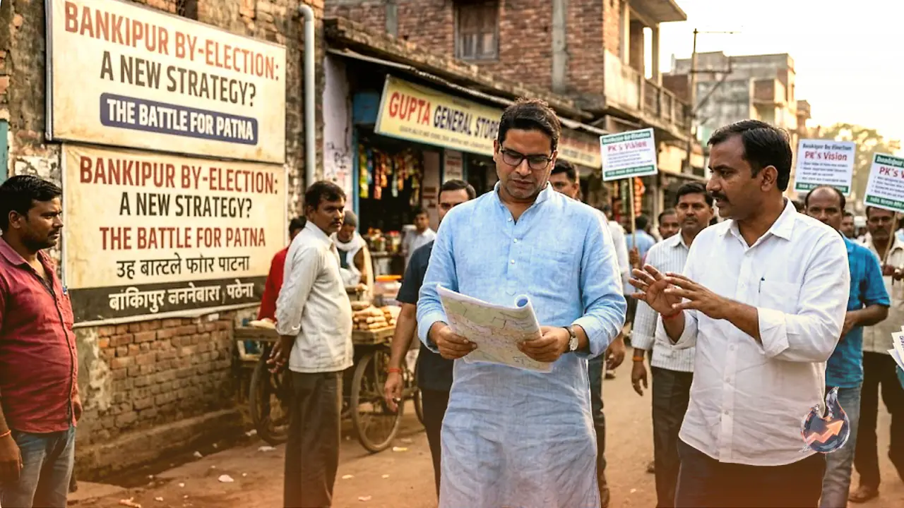 The Strategy Behind Prashant Kishore’s Potential Bid in the Bankipur By-Election
