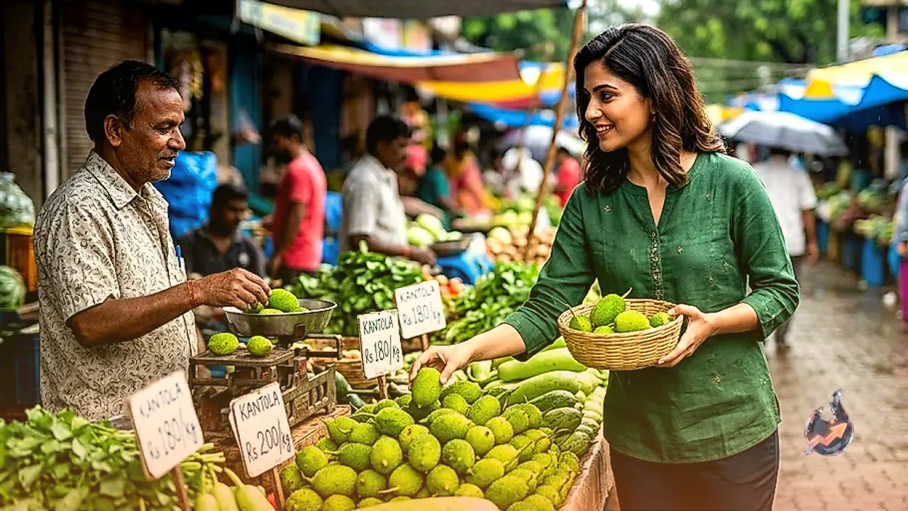 Spiny Gourd Known As Kantola Sells For Up To Rs 200 Per Kg While Offering Major Health Benefits