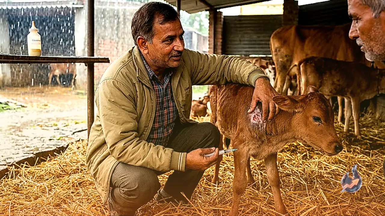 Newborn Calves Face Deadly Pneumonia and Skin Infections in Monsoon, Vet Explains Prevention Steps