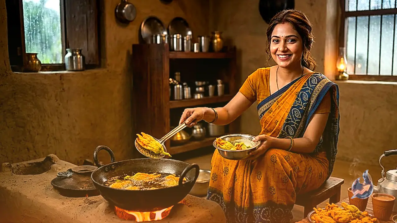 बरसात के नाश्ते में शामिल करें कद्दू के पीले फूलों से तैयार कुरकुरी पकौड़ियां