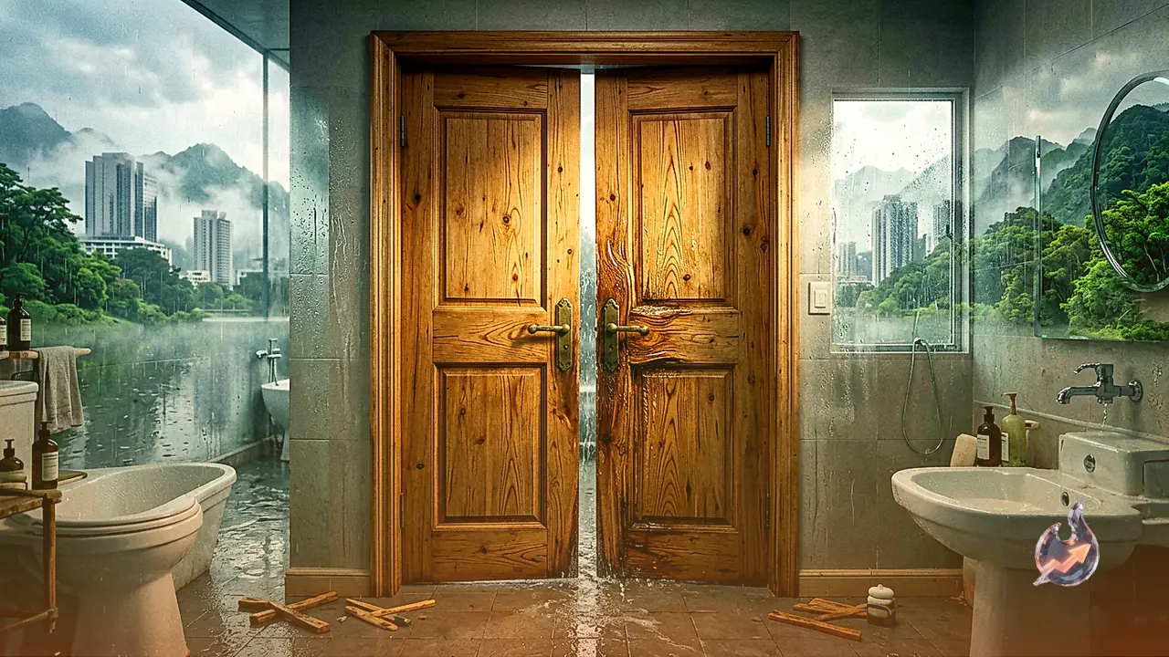 Stuck Wooden Doors in Monsoon? Try These 4 Simple Hacks to Fix Swelling