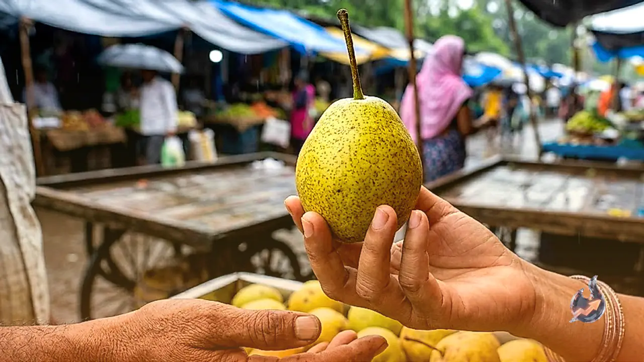 This Wild Pear Vanishes From Markets in Just 20 Days, But Doctors Say It's a Monsoon Superfood
