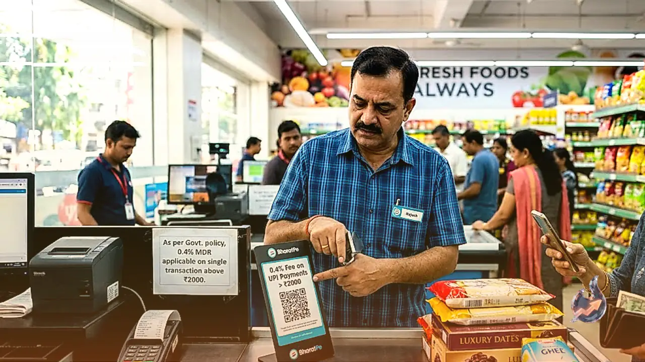 Higher Value UPI Merchant Payments Face 0.4% Fee As Centre Refuses Policy Rollback