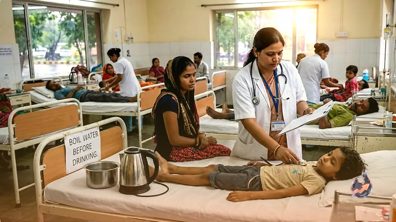 Sudden Weather Swings Trigger Spike in Diarrhoea, Typhoid and Viral Fever Cases Across Chitrakoot