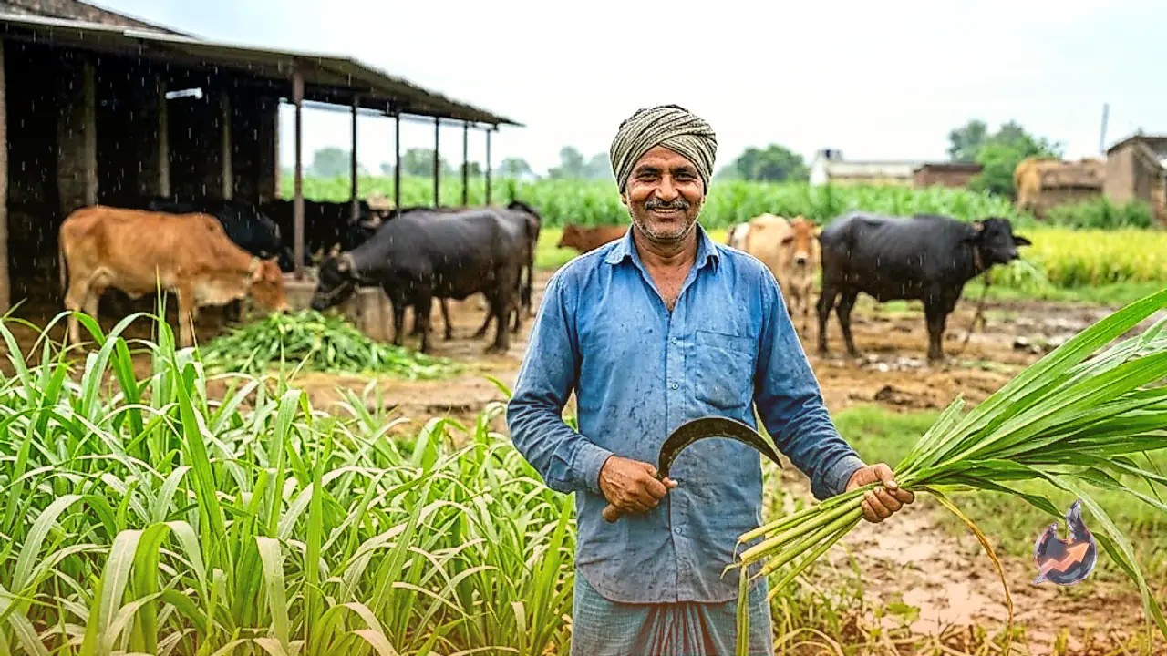 Thailand Napier Grass Offers Rainy Season Fodder Relief for Sultanpur Dairy Farmers