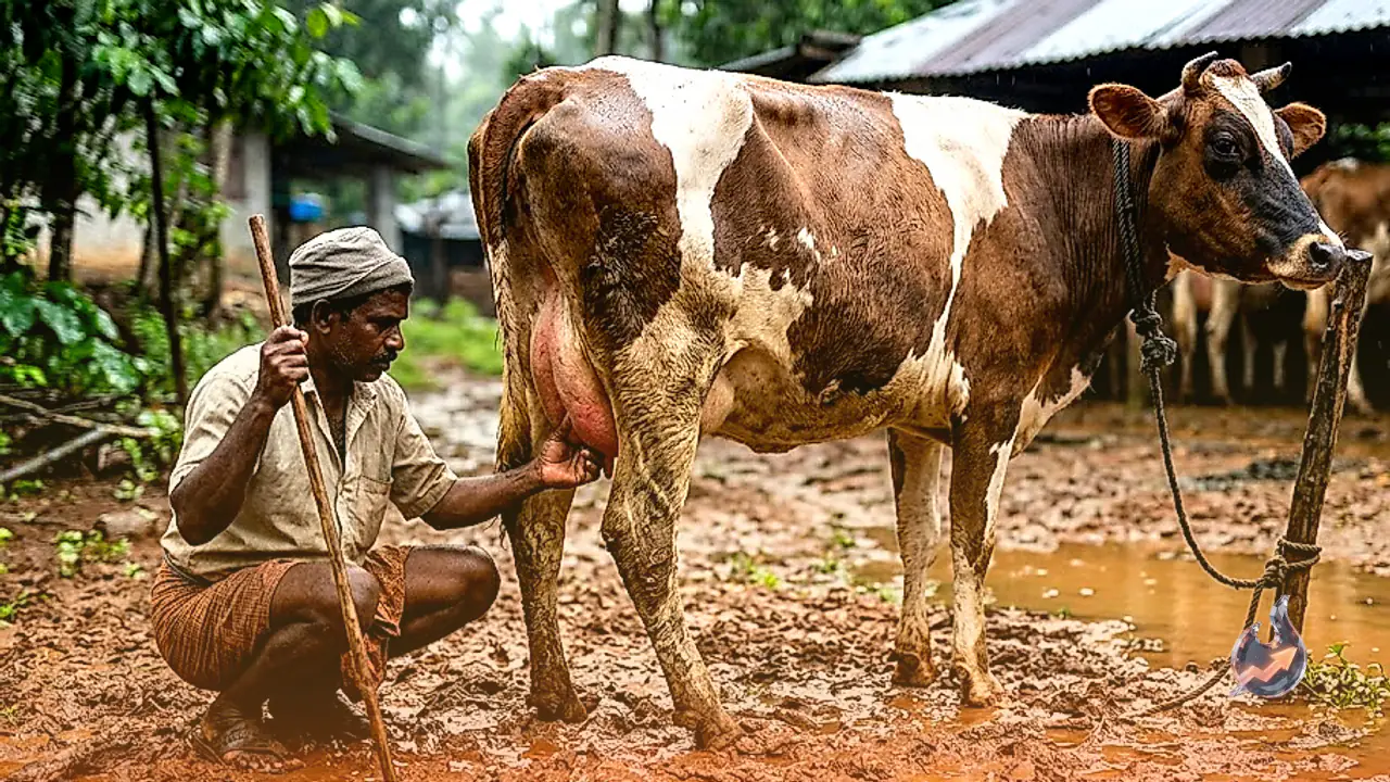 Cattle Owners Warned Against Tethering Animals on Wet Ground as Mastitis Cases Rise This Monsoon