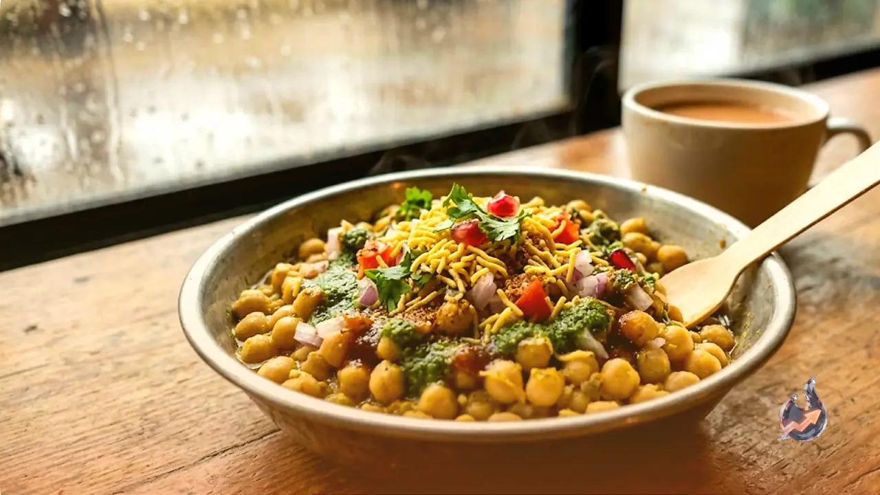 Craving Something Spicy This Monsoon? Make Street-Style Pea Chaat At Home