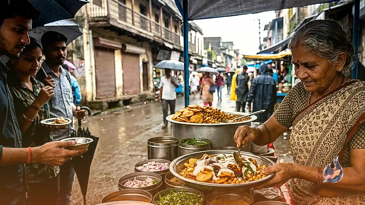 This Burhanpur Street Snack Turns Potatoes and Chickpeas Into a Tangy Monsoon Treat
