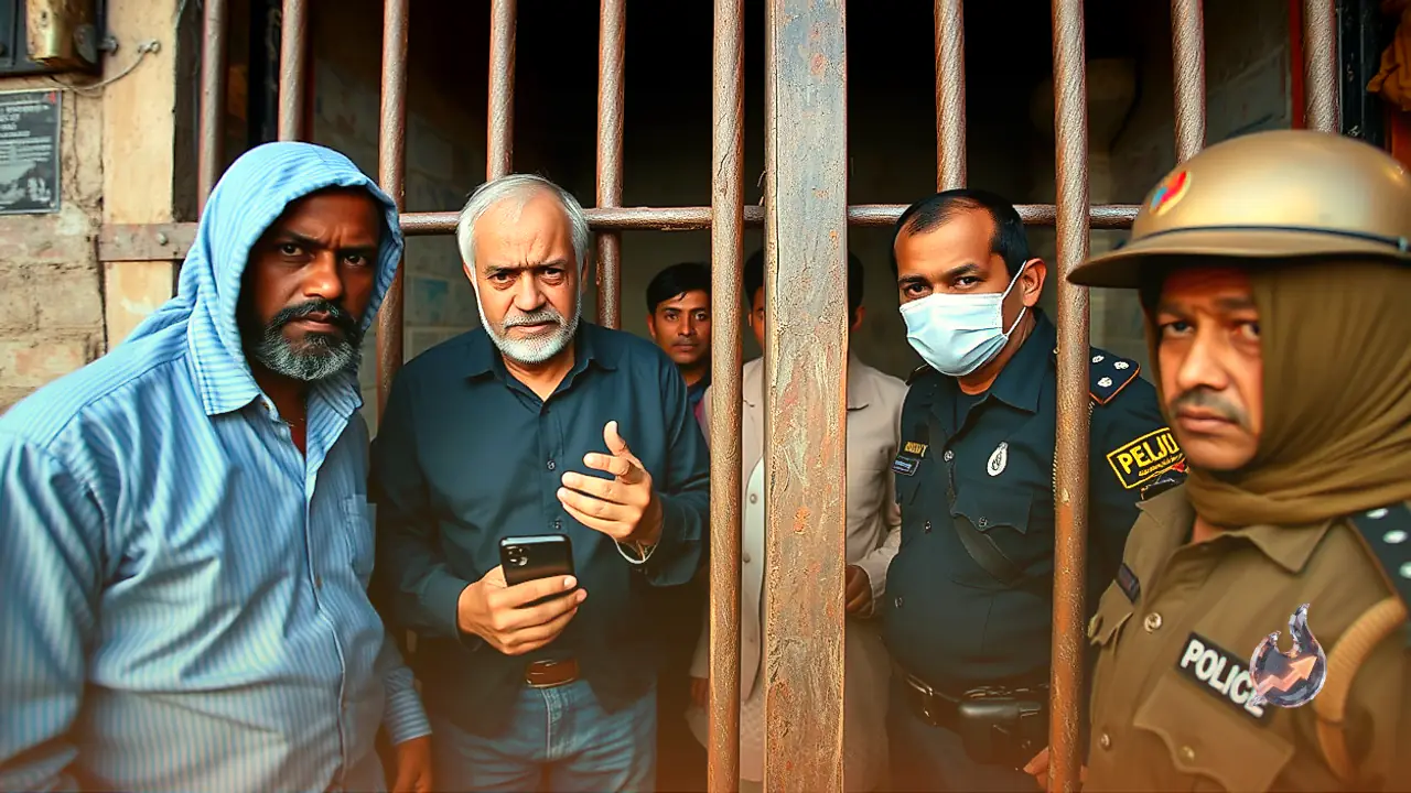 Barmer Jail Search Uncovers Two Mobile Phones and 70 Grams of Opium Milk Hidden Under Stone
