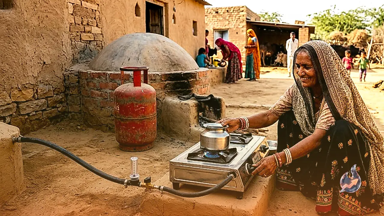 Barmer Villages Turn Cow Dung into Cooking Gas, Easing LPG Costs and Smoke Woes