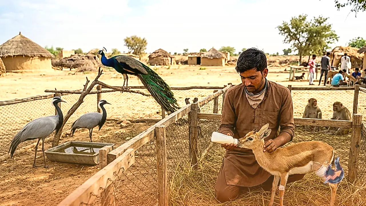 Barmer Villagers Build Self-Funded Wildlife Refuge, Saving Over 1,000 Animals And Birds Since Pandemic