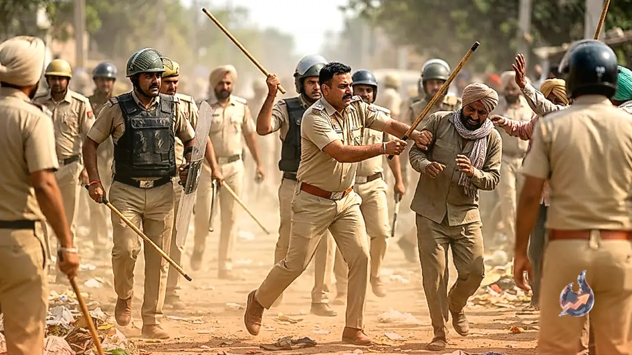 बरनाला में तनाव: हाईकोर्ट के आदेश पर कूड़ा उठाने गई पुलिस और सफाई कर्मचारियों में भिड़ंत, लाठीचार्ज में कई घायल