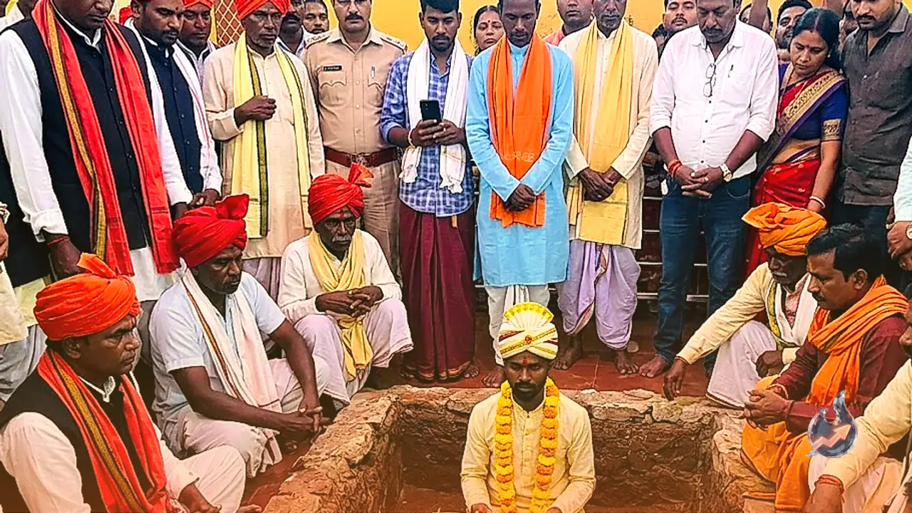 बस्तर दशहरा: दौलत नाग 600 साल पुरानी परंपरा निभाते हुए 4 फीट गहरे गड्ढे में शुरू करेंगे नौ दिन की कठोर तपस्या