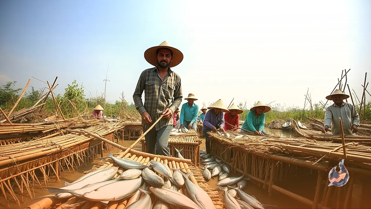 Bastar Farmers Craft Durable Bamboo Dandar Traps for Five Years of Zero-Cost Fishing