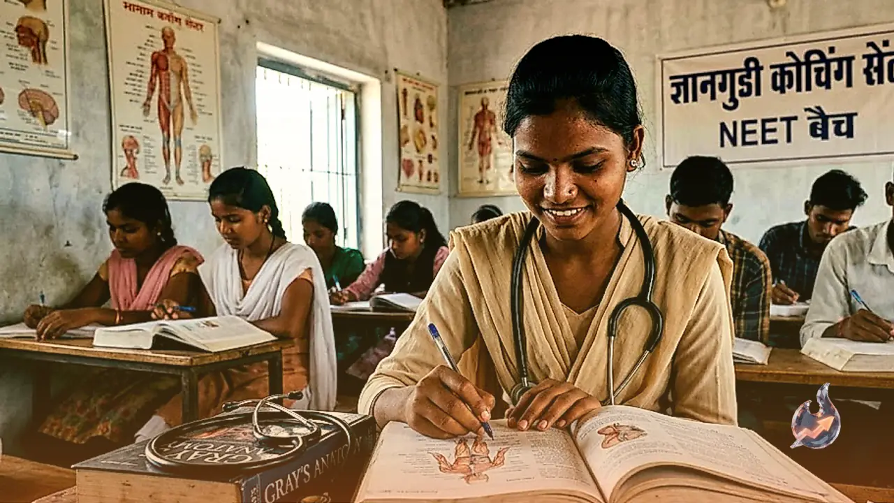 बस्तर के आदिवासी अंचल में मेडिकल क्रांति, मुफ्त ज्ञानगुड़ी कोचिंग से 50 छात्रों ने क्रैक किया NEET