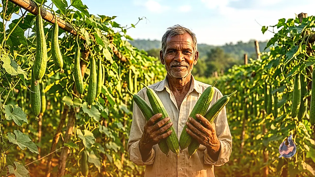 Bastar Farmers Swap Paddy for Ridge Gourd, Unlocking Lakhs in Profit From Just Half an Acre