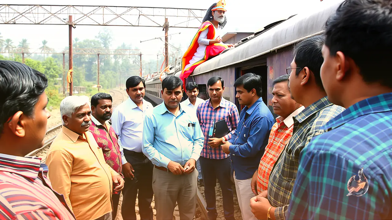Bastar Railway Dream Realized as Train Reaches Raoghat Following 1914 Survey