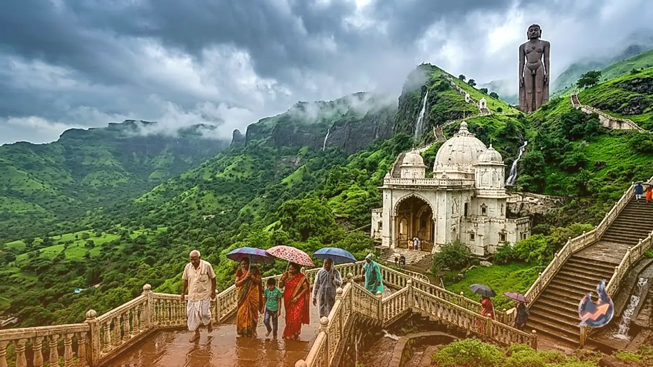 Bawangaja: Exploring the 900-Year-Old Jain Pilgrimage Site During Monsoon