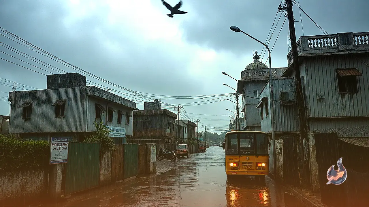 Deep Depression Over Bay of Bengal Moves Inland, Extremely Heavy Rainfall Warning for Coastal and Central States