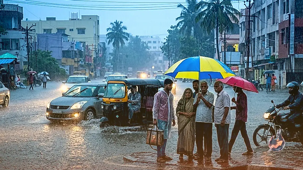 Low Pressure System Over Bay of Bengal Triggers Heavy Rain Warnings Across 22 Indian States