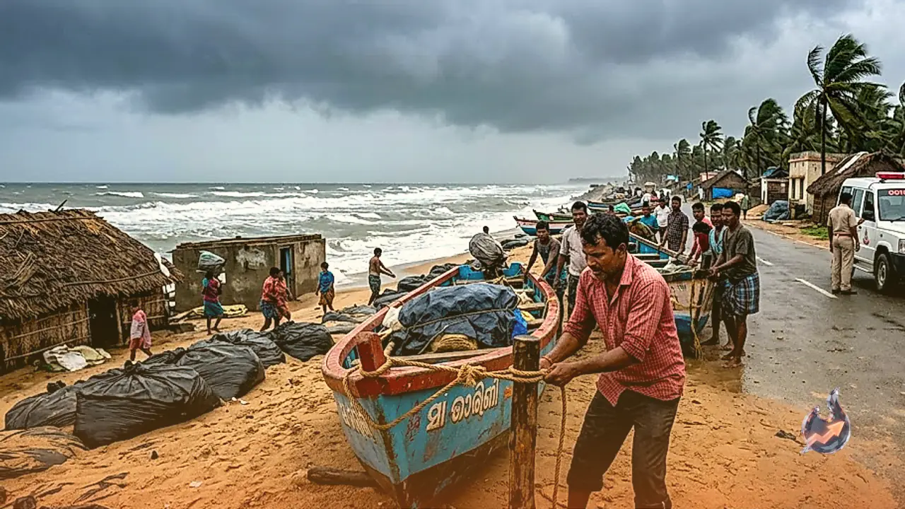 Depression Over Bay of Bengal Intensifies as Coastal Odisha and Andhra Pradesh Brace for Heavy Downpour