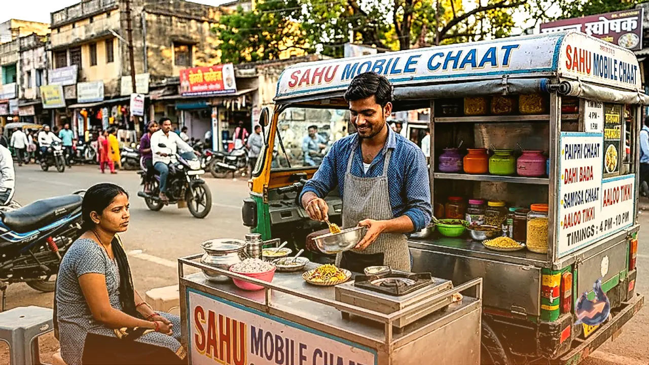बीकॉम के बाद नौकरी छोड़ी, पुराने ऑटो को मॉडिफाई कर बालोद के युवक ने शुरू किया चलता-फिरता चाट सेंटर