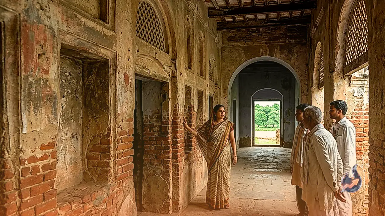 In Begusarai, a 150-year-old British-era mansion still keeps its rooms cooler than any air conditioner