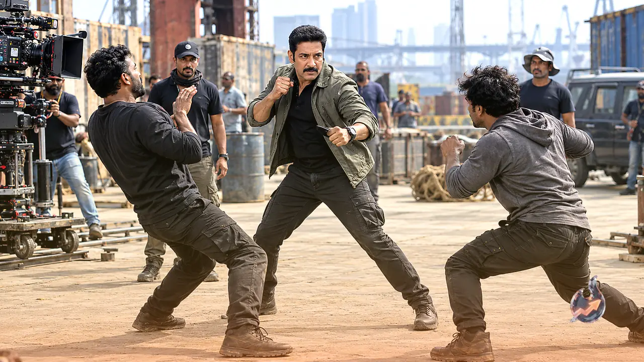 Behind-the-Scenes Grind: Anup Soni Unveils Intense Action Sequences Cut From Shaque Trust No One