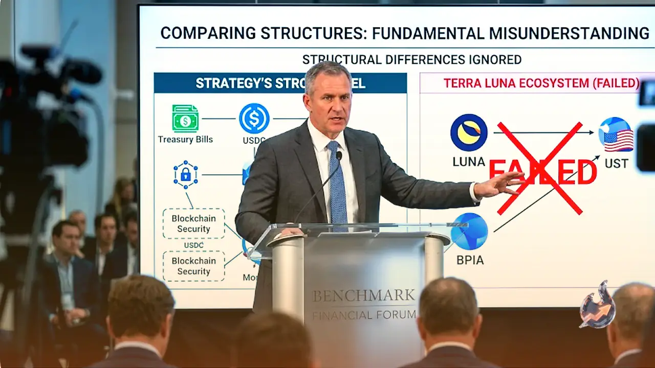 Comparing Strategy’s STRC to Terra Luna Is a Fundamental Misunderstanding, Says Benchmark