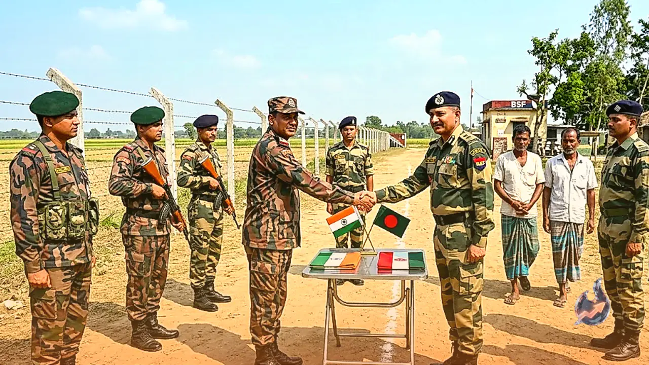 बंगाल के नदिया में दो भारतीय किसानों के अपहरण के बाद BSF और BGB वार्ता से सुलझा सीमा तनाव