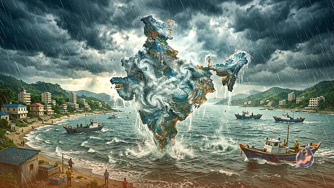 Monsoon Intensifies Across India: IMD Issues Heavy Rainfall Alerts for 20 States Including Uttar Pradesh and Uttarakhand