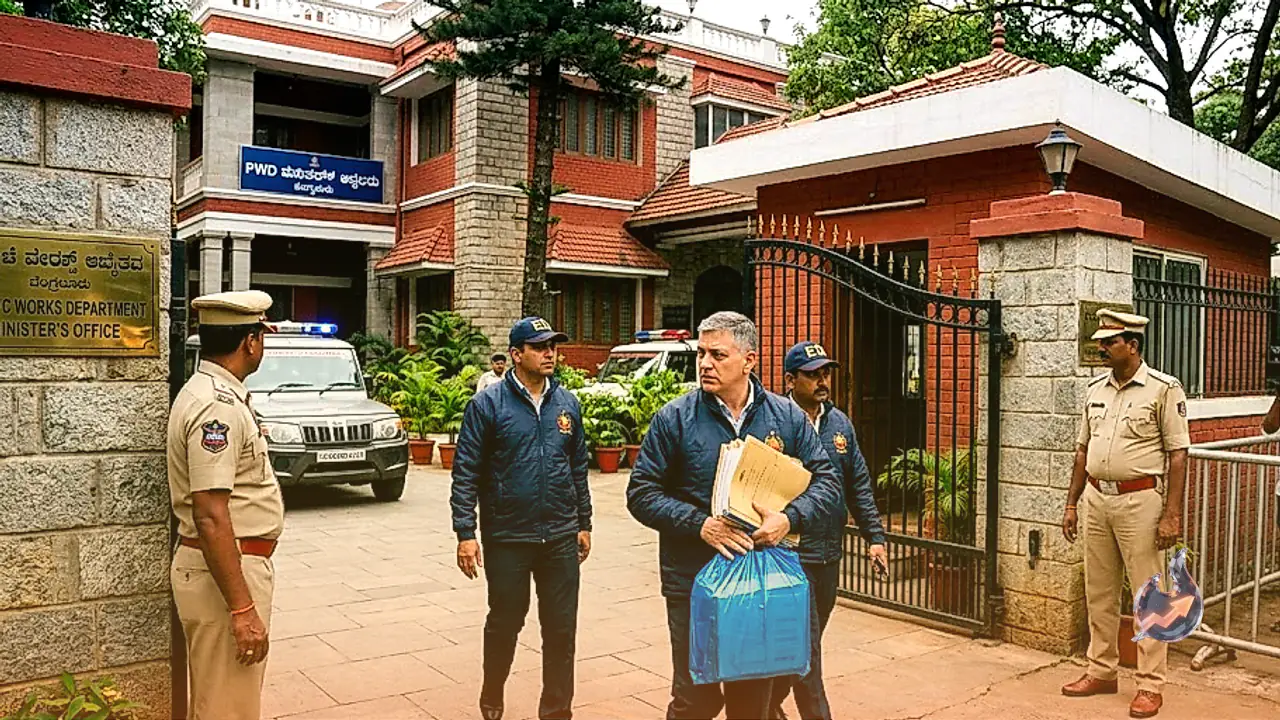 बेंगलुरु और बेलगावी समेत 18 ठिकानों पर ED की रेड, कर्नाटक के मंत्री सतीश जारकीहोली और बेटी प्रियंका के परिसर जांच के दायरे में