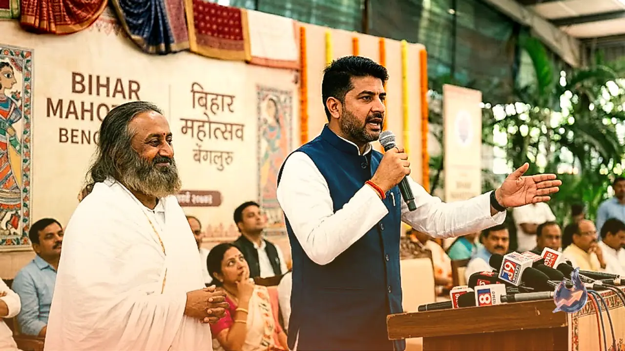 Four-Day Bihar Mahotsav Begins in Bengaluru as CM Samrat Choudhary Appeals to Diaspora