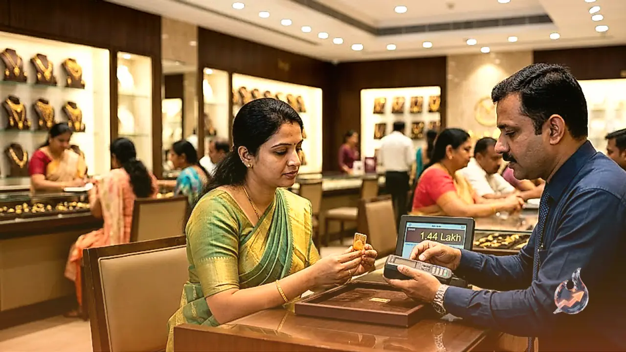 Gold Holds Firm Above Rs 1.44 Lakh in Bangalore as Fed Pause Steadies Bullion