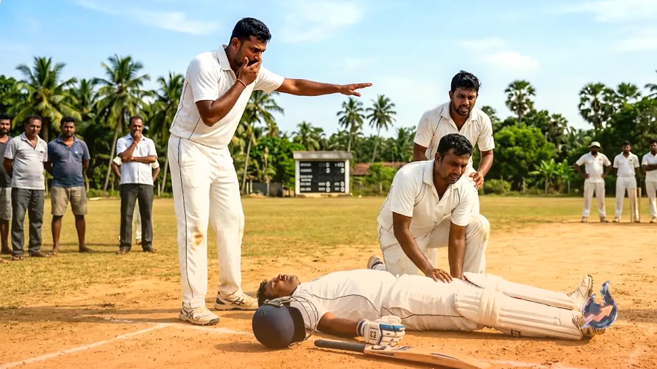 Cricketer collapses and dies while batting in Sri Lanka, tournament suspended