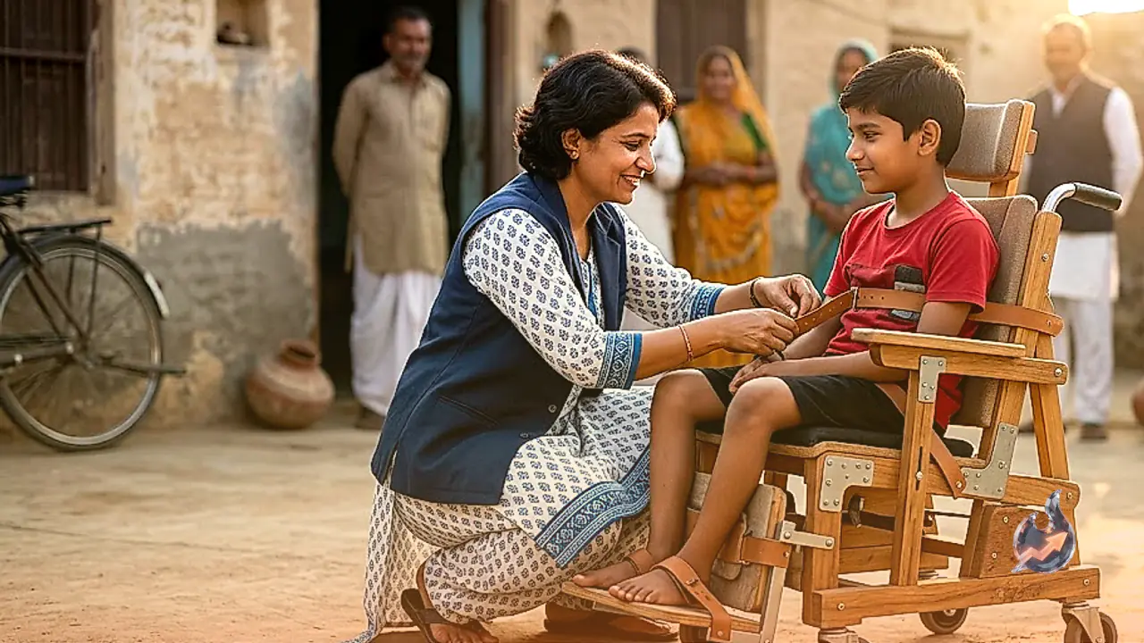A Mother's Fight for Her Son's Education Led to an Inventive Wheelchair Alternative, Earning Presidential Honors