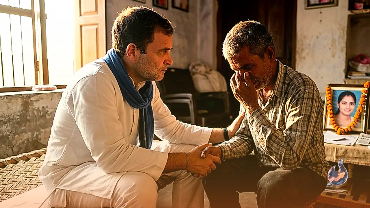 Father broken after losing daughter to NEET paper leak grief, Rahul Gandhi describes family's pain in post