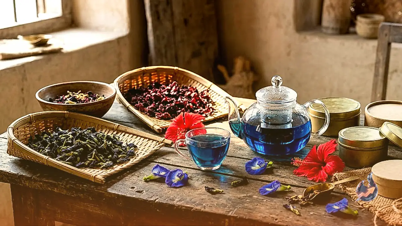 Bhagalpur Entrepreneur Turns Aparajita Blooms Into Premium Herbal Tea Selling at Over 8000 Rupees per Kilo