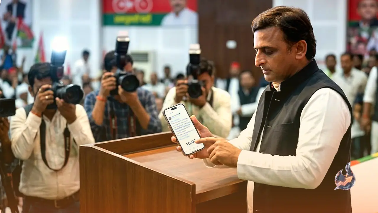 Akhilesh Yadav's X Post Warns BJP MP, Gives Him Ten Minutes