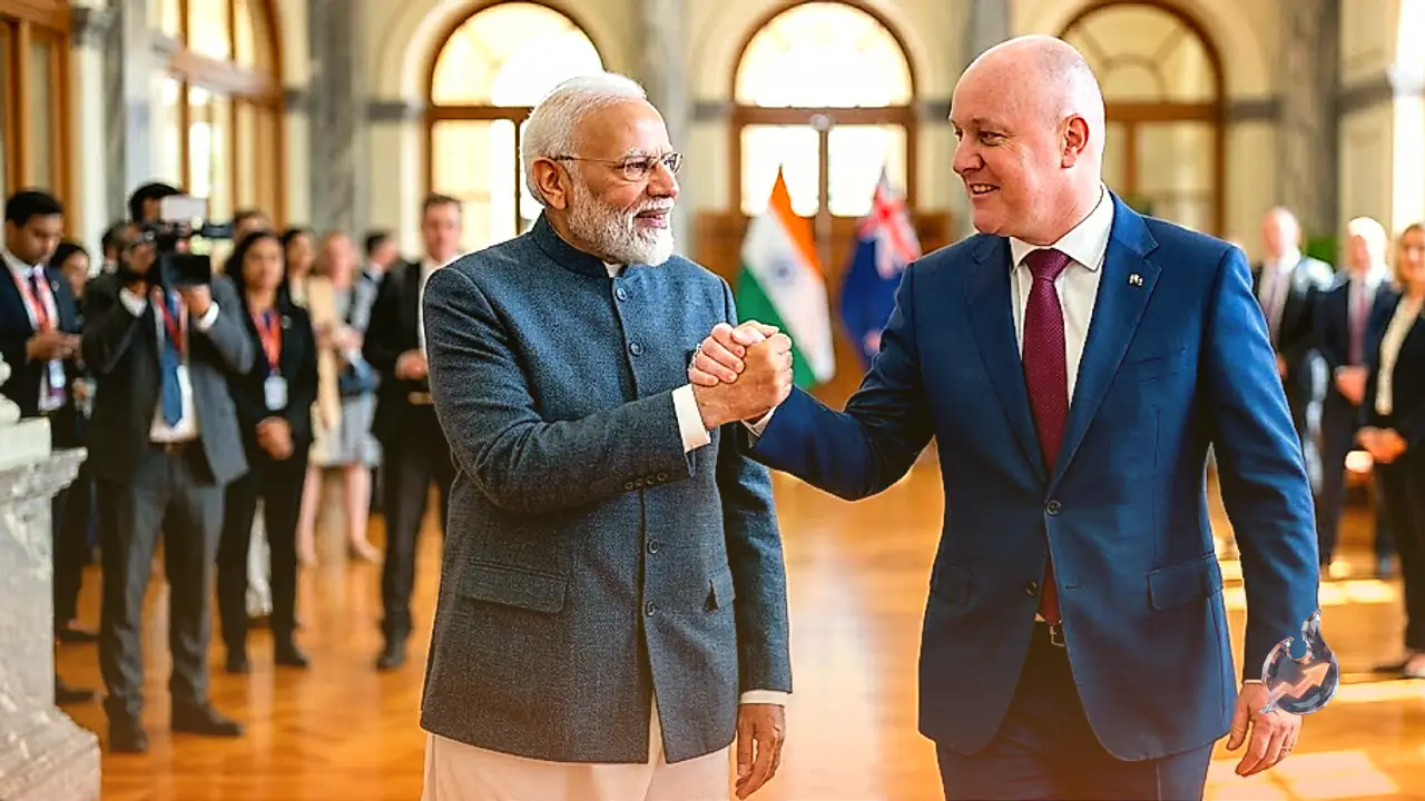 India and New Zealand Elevate Ties to Strategic Partnership with Ambitious 2030 Trade Goal