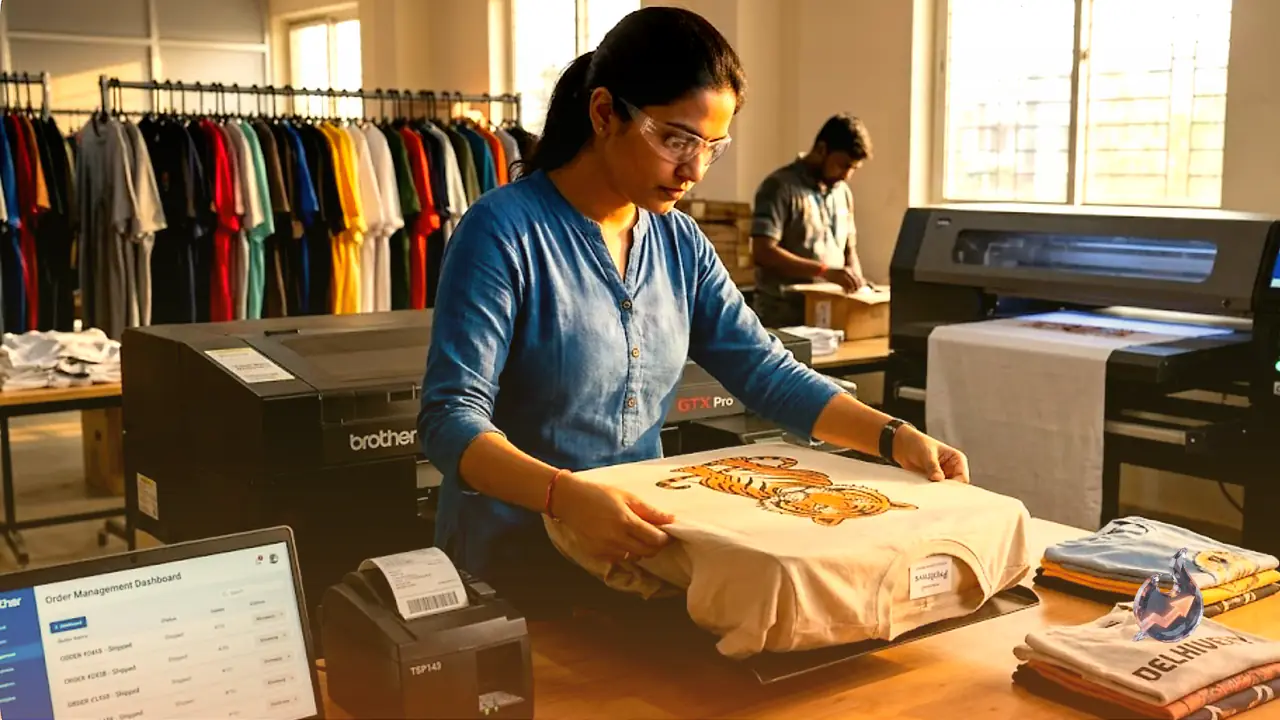How to Launch a Successful Online T-Shirt Printing Business in India 2026: The Ultimate Entrepreneurship Playbook