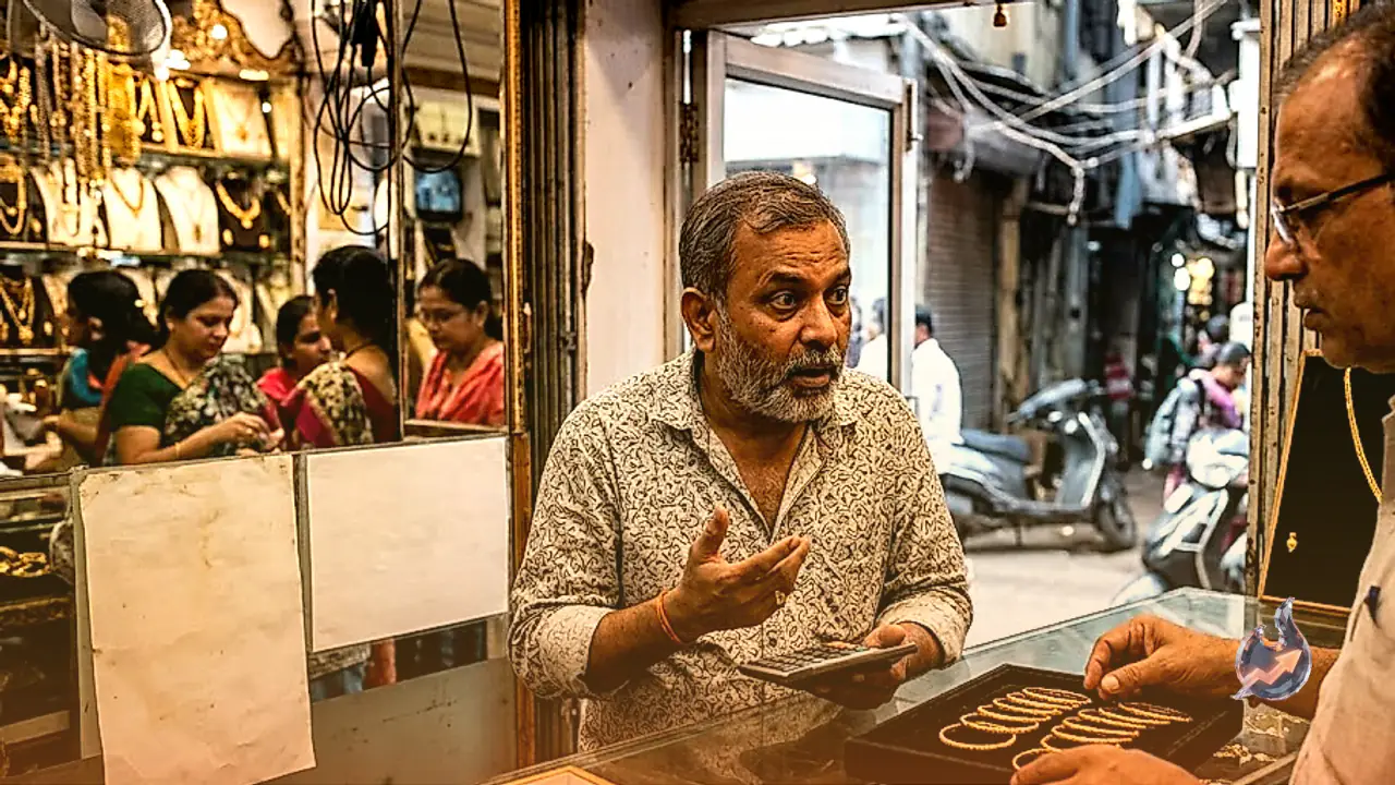 India Gold Prices Tumble Rs 3,300 Amid Middle East Oil Shocks and Looming US Rate Hikes