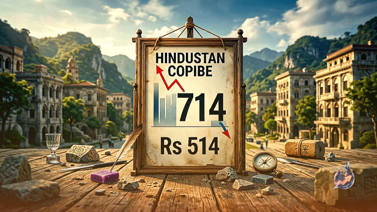 भारत सरकार के 514 रुपये पर OFS लाते ही हिंदुस्तान कॉपर के शेयरों में 7 प्रतिशत की बड़ी गिरावट